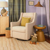M11283PBEW,Babyletto,Kiwi Deluxe Power Glider Recliner w/Heat&Massage in Performance Beach Eco-Weave