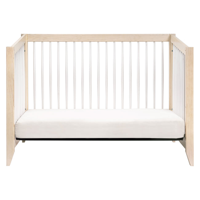 M10301NXW,Babyletto,Sprout 4-in-1 Convertible Crib w/Toddler Bed Conversion Kit in W Natural/White