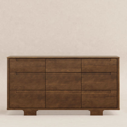 M23428NL,Babyletto,Yuzu 9-Drawer Dresser Assembled in Natural Walnut