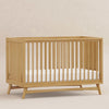 M15401HY,Babyletto,Peggy Mid-Century 3-in-1 Convertible Crib w/Toddler Bed Conversion Kit in Honey