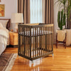 M29880NL,Babyletto,Pogo 8-in-1 Convertible Crib w/All-Stages Conversion Kits in Natural Walnut