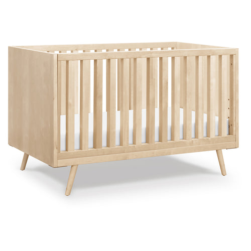 US0310BR,Nifty Timber 3-In-1 Crib in Natural Birch