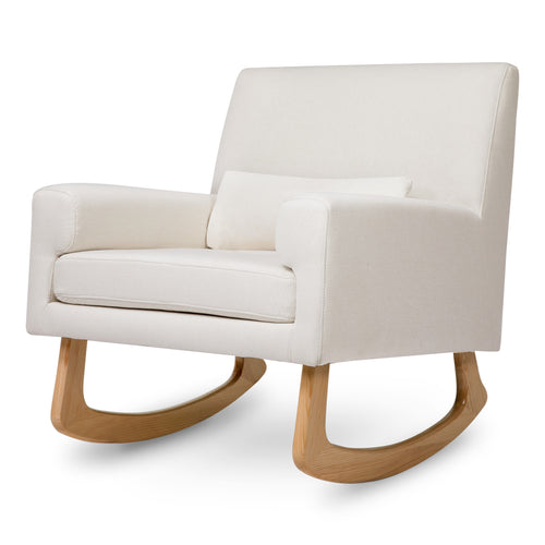1085PCMEWL,Sleepytime Rocker in Performance Cream Eco-Weave w/Light Legs