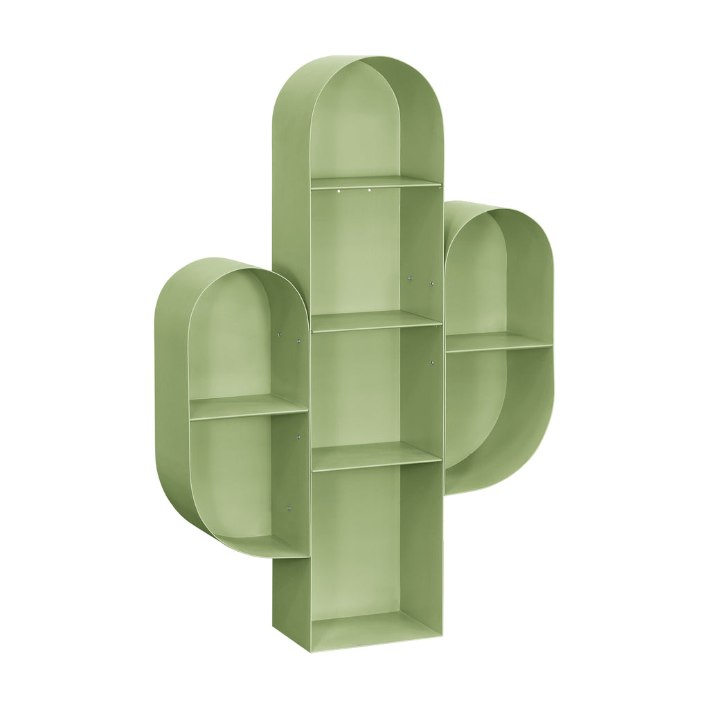 M20011SGR,Cactus Bookcase in Sage Green