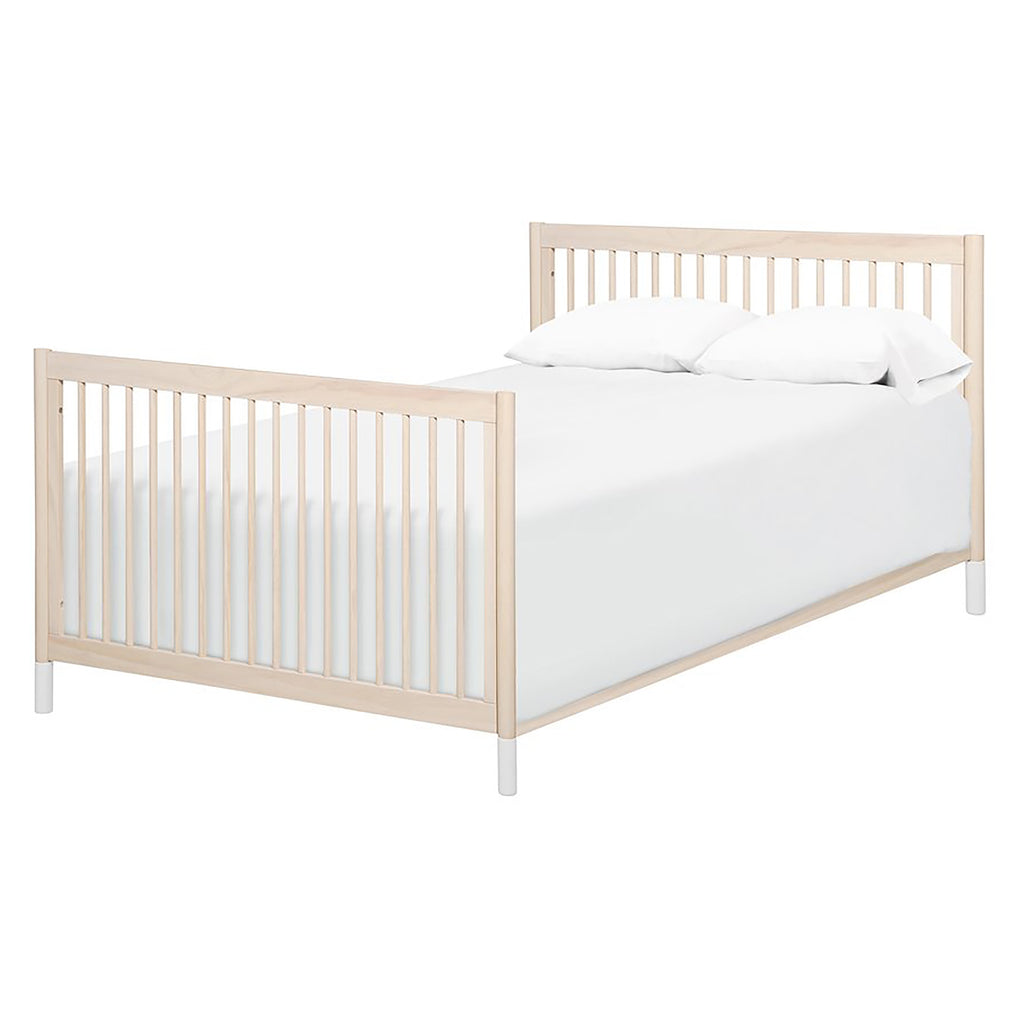 M5789NX,Hidden Hardware Twin/Full Size Bed Conversion Kit In Washed Natural