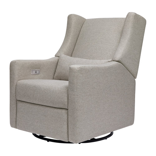 M11288PGEW,Kiwi Glider Recliner w/ Electronic Control and USB in Performance Grey Eco-Weave