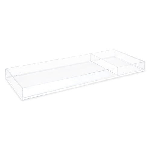 NW25419CK,Acrylic Changing Tray in Clear Acrylic