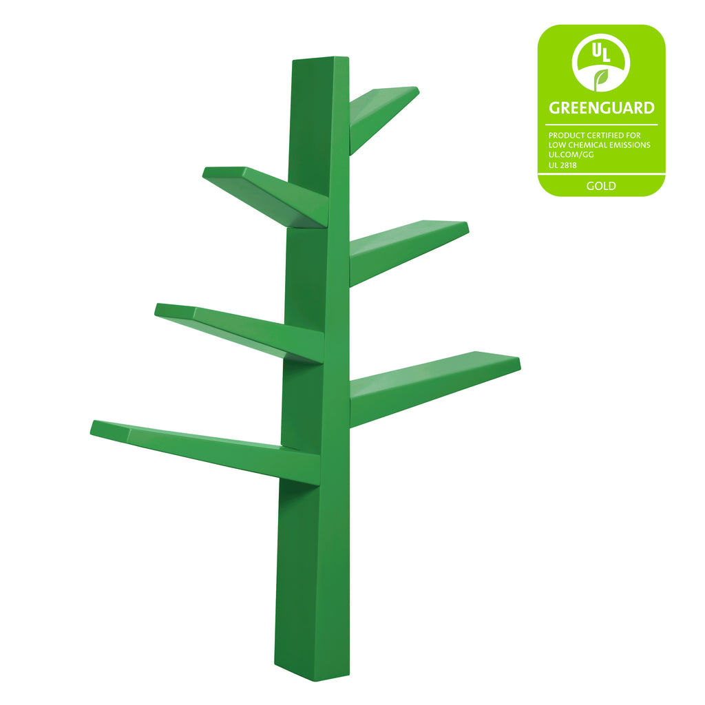M4626GR,Spruce Tree Bookcase in Green Finish