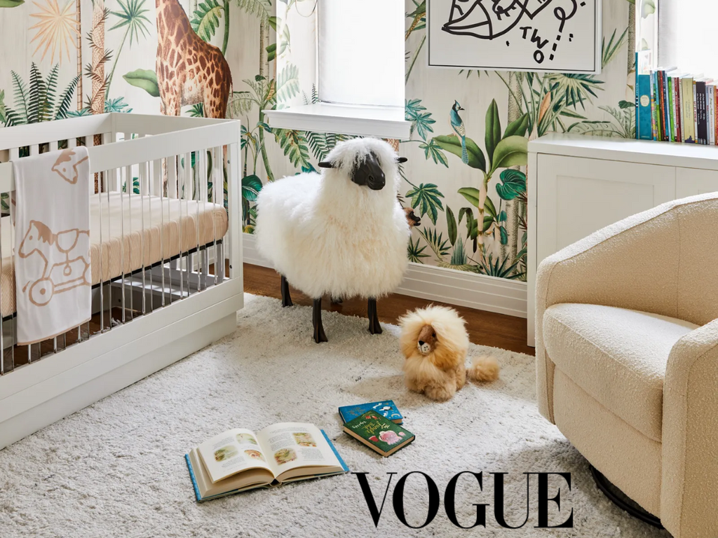 VOGUE: How One Interior Designer Curated a Playful Yet Sophisticated Nursery