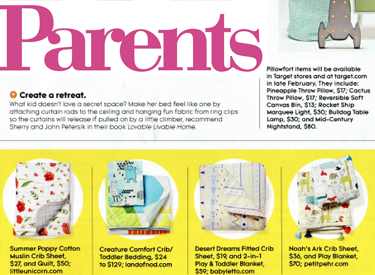 image of babyletto Desert Dreams Collection featured in Parents Magazine