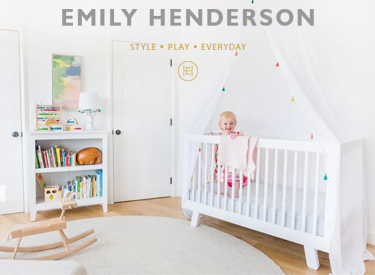 image of babyletto Hudson Crib featured in Emily Henderson Nursery