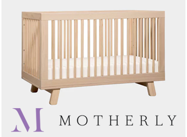babyletto Hudson Crib featured in Motherly