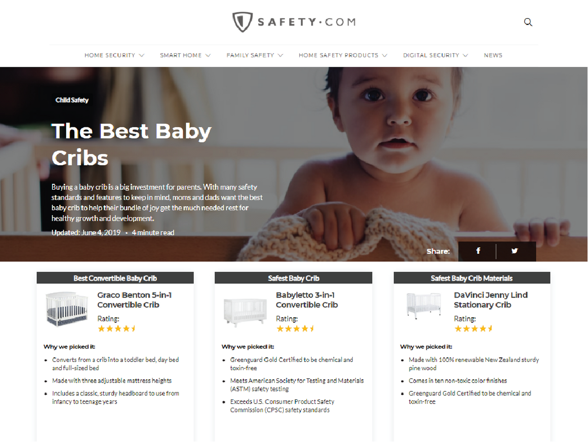 The Best Baby Cribs Babyletto