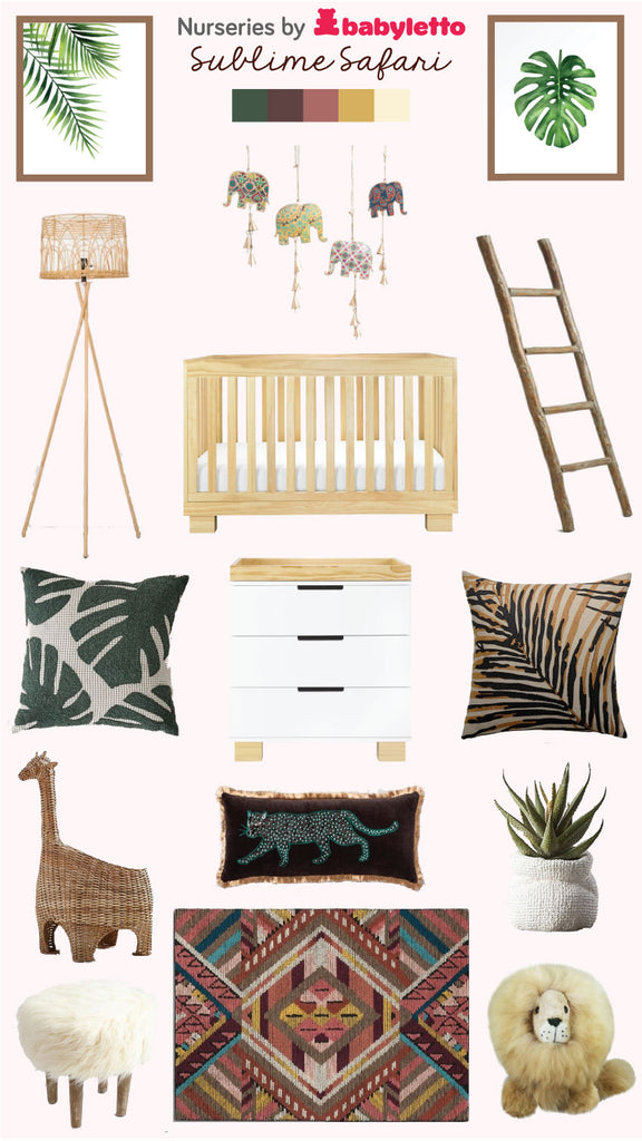 babyletto nursery styleboard sublime safari