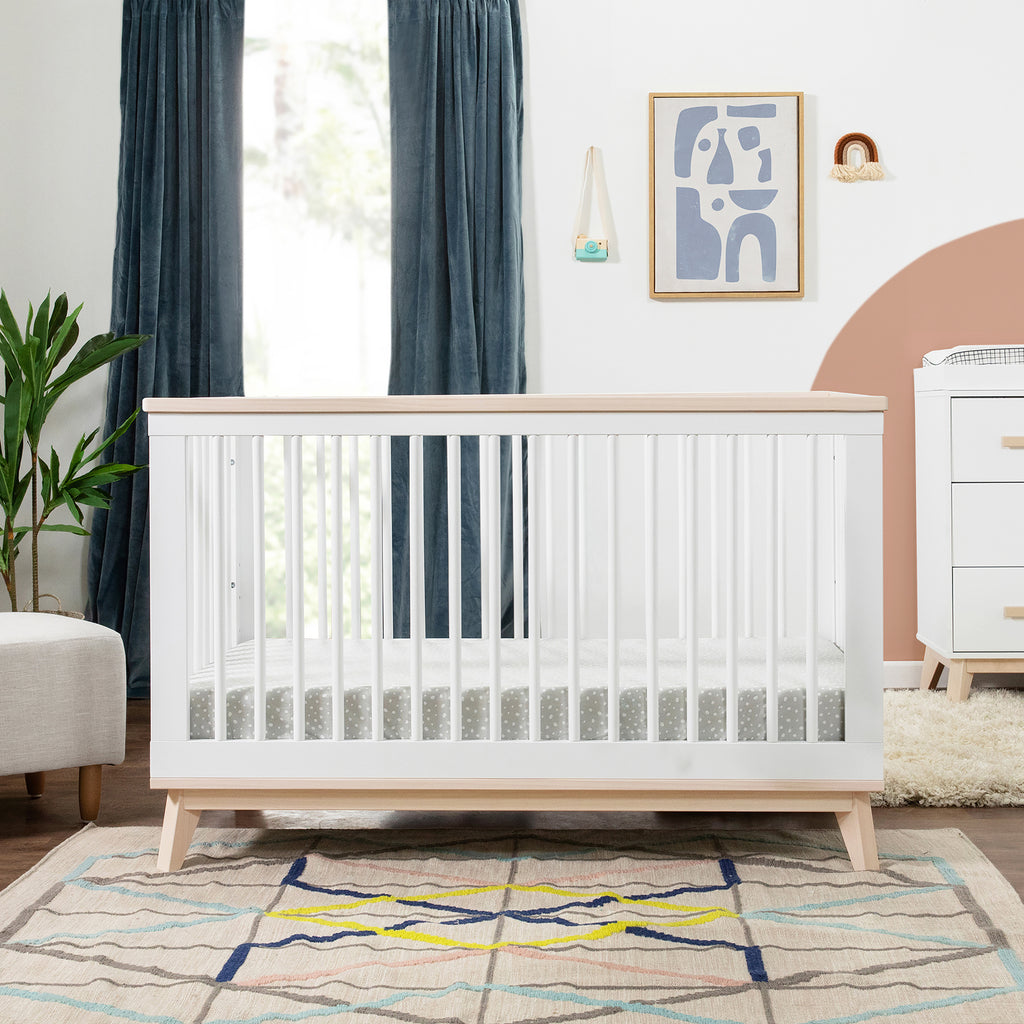 Babyletto Scoot Nursery Collection: 3-in-1 Convertible Crib & Dresser