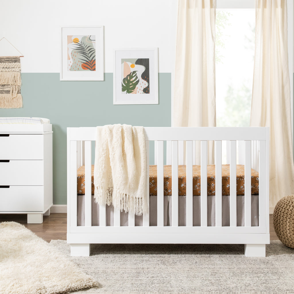 Babyletto Modo Nursery Collection: 3-in-1 Convertible Crib & Dresser