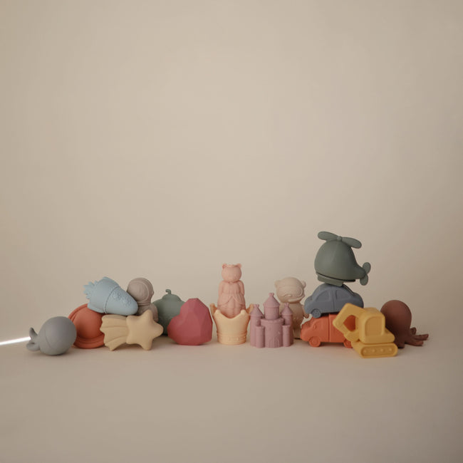 MFBS-1001, Vehicles Mold Free Bath Play Set