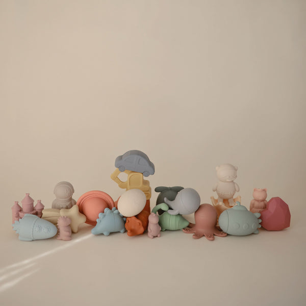 MFBS-5001, Dino Mold Free Bath Play Set