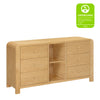 M18416HY,Babyletto Kids,TipToe 6-Drawer Assembled Dresser with Cubbies in Honey