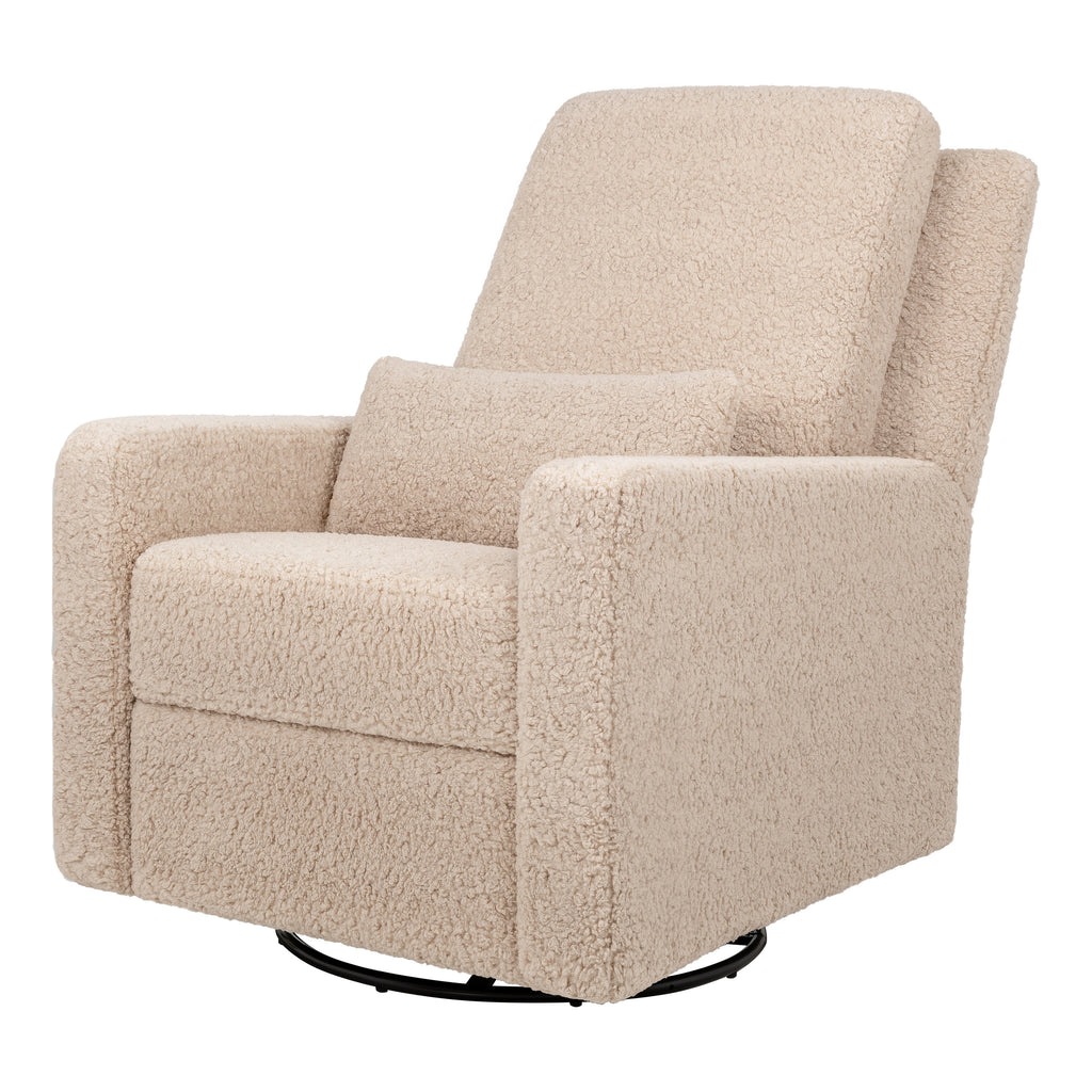 M23087CSG,Babyletto,Sigi Recliner and Swivel Glider in Chai Shearling