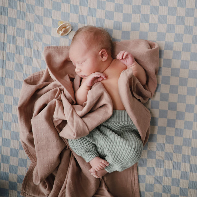 MCS-360, Mushie Extra Soft Muslin Crib Sheet