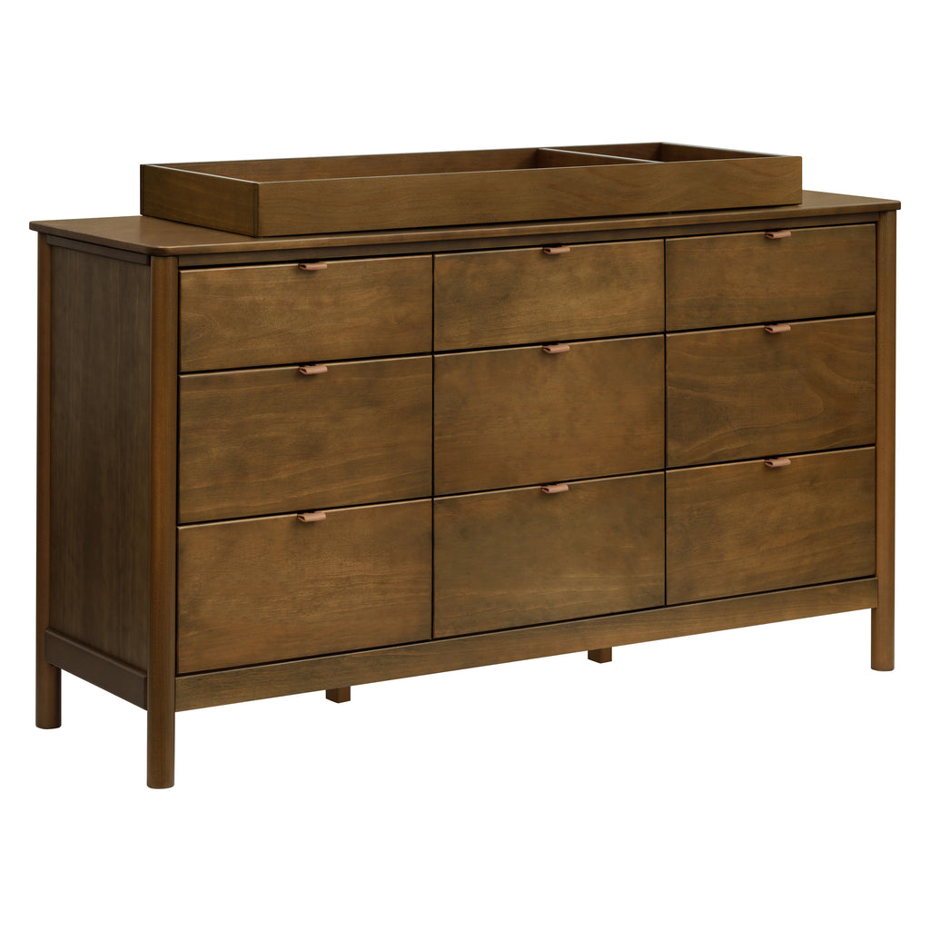 M25928NL,Babyletto Kids,Bondi 9-Drawer Assembled Dresser in Natural Walnut