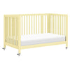 M30880PY,Babyletto,Rolli 9-in-1 Convertible All-Stages® Crib w/ Bassinet & Toddler Bed Kits in Pale Yellow