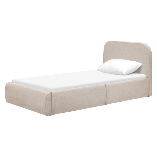 M31269PBEW,Babyletto Kids,Nara Twin Bed in Performance Beach Eco-Weave