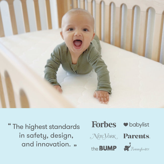 sku-1438401, Newton 2-Stage Baby Crib Mattress | Final Sale in White