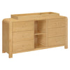 M18416HY,Babyletto Kids,TipToe 6-Drawer Assembled Dresser with Cubbies in Honey