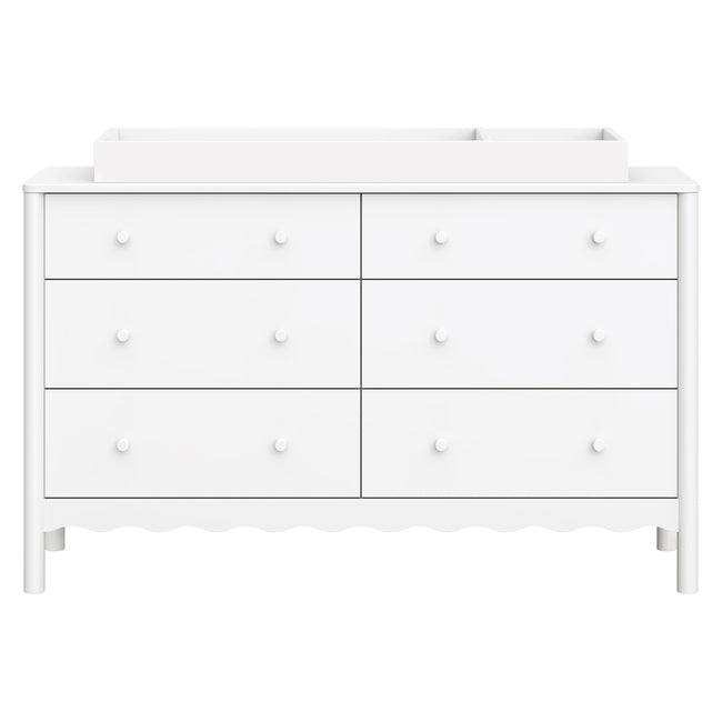 M0619W,The MDB Family,Universal Wide Removable Changing Tray in White Finish