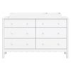 M27916W,Babyletto,Swell 6-Drawer Assembled Dresser in White