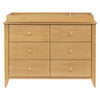 M10326HY,Babyletto,Sprout 6-Drawer Double Dresser in Honey
