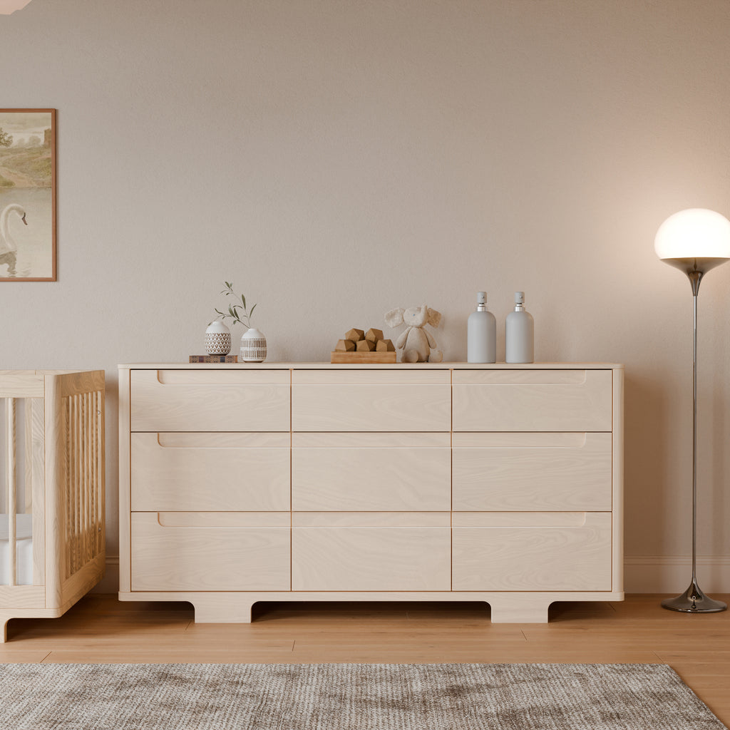 M23428NX,Babyletto,Yuzu 9-Drawer Dresser  Assembled in Washed Natural