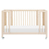 M30880NX,Babyletto,Rolli 9-in-1 Convertible All-Stages® Crib w/ Bassinet & Toddler Bed Kits in Washed Natural