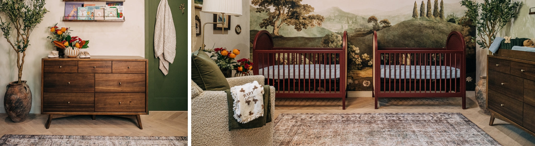Francesca Farago's Cozy Woodland Nursery Image