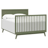 M15901OL,Babyletto,Palma Mid-Century 4-in-1 Convertible Crib w/Toddler Bed Conversion in Olive