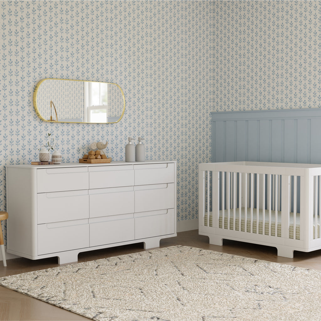 M23428W,Babyletto,Yuzu 9-Drawer Dresser  Assembled in White