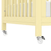 M30880PY,Babyletto,Rolli 9-in-1 Convertible All-Stages® Crib w/ Bassinet & Toddler Bed Kits in Pale Yellow