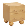 M31160HY,Babyletto Kids,Lido Wave Nightstand in Honey