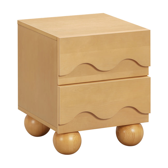 M31160HY,Babyletto Kids,Lido Wave Nightstand in Honey