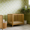 M30880HY,Babyletto,Rolli 9-in-1 Convertible All-Stages® Crib w/ Bassinet & Toddler Bed Kits in Honey
