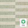 T30534,Babyletto,Moss Stripe Muslin All-Stages Bassinet Sheet in GOTS Certified Organic Cotton