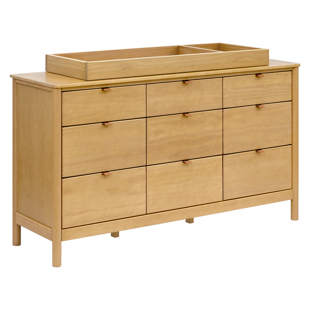 M25928HY,Babyletto Kids,Bondi 9-Drawer Assembled Dresser in Honey
