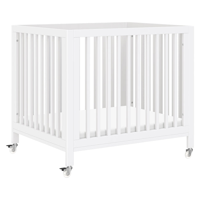 M30880W,Babyletto,Rolli 9-in-1 Convertible All-Stages® Crib w/ Bassinet & Toddler Bed Kits in White