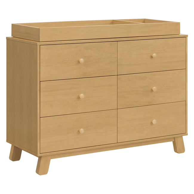 M32526HY,Babyletto,Hudson Modern 6-Drawer Assembled Double Dresser in Honey
