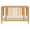 M30880HY,Babyletto,Rolli 9-in-1 Convertible All-Stages® Crib w/ Bassinet & Toddler Bed Kits in Honey