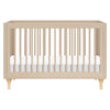 M9001TPEN,Babyletto,Lolly 3-in-1 Convertible Crib w/Toddler Bed Conversion Kit in Taupe/Natural