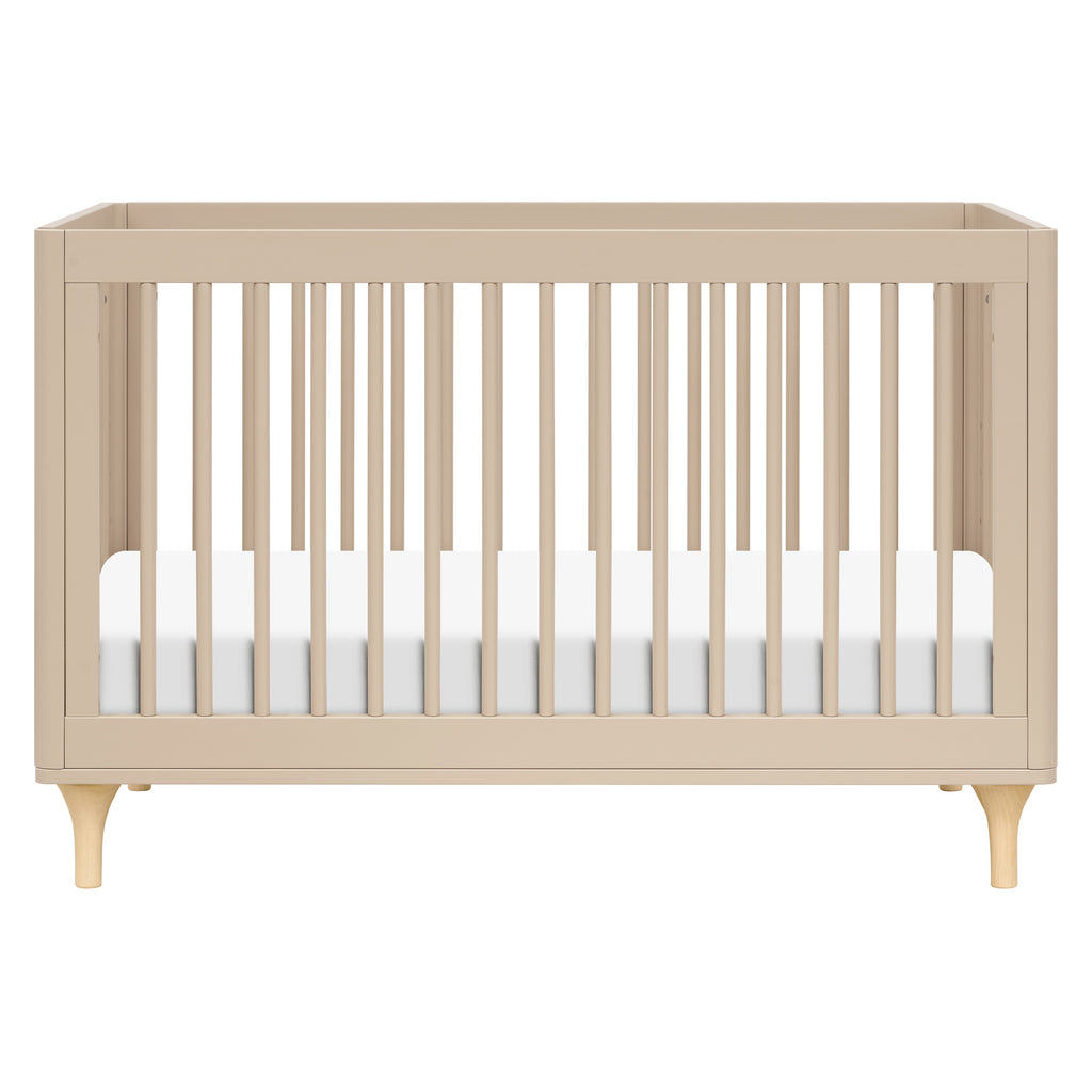 M9001TPEN,Babyletto,Lolly 3-in-1 Convertible Crib w/Toddler Bed Conversion Kit in Taupe/Natural