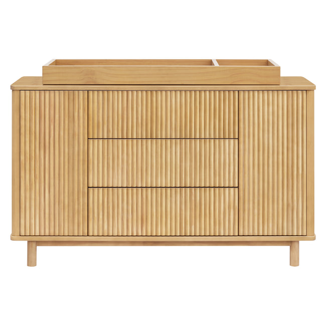 M29816HY,Babyletto,Pogo Tambour Assembled Dresser in Honey